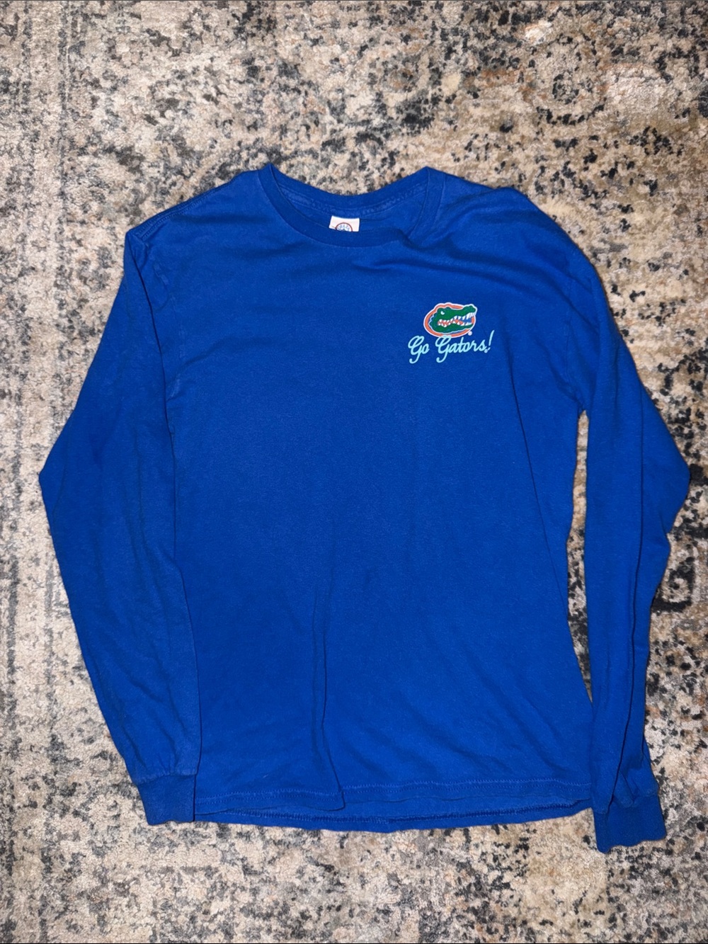 Delta Royal Blue 'Go Gators!' Long Sleeve Tee